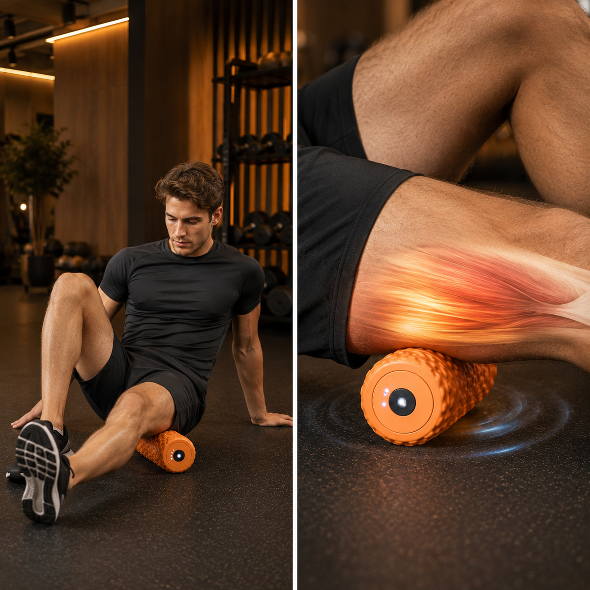 Vibit ROLL - Portable Vibrating Massage Roller
