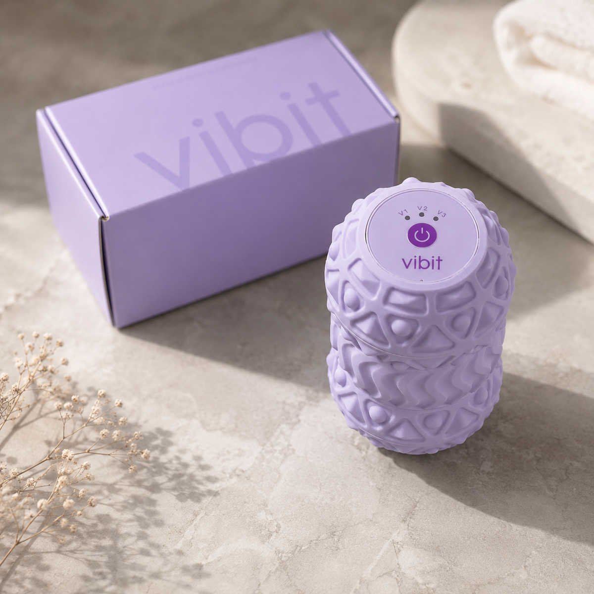 Vibit ROLL - Portable Vibrating Massage Roller